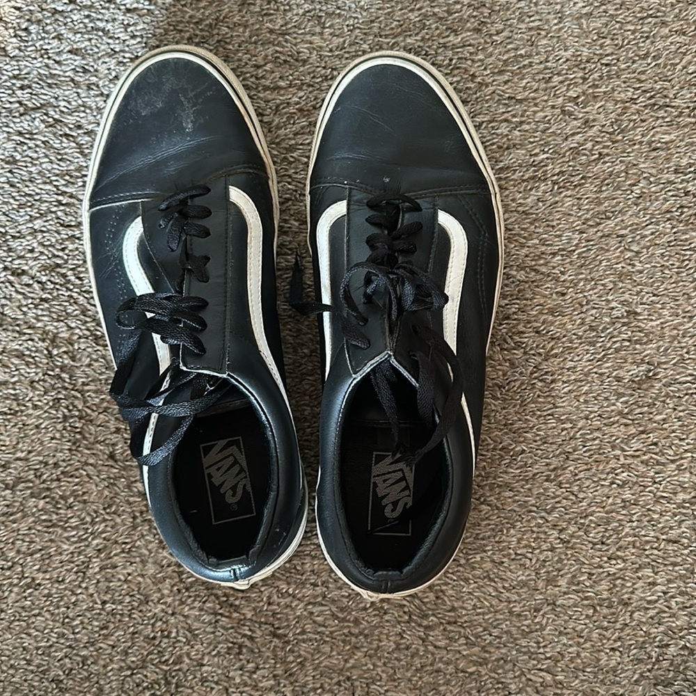 Vintage Leather Vans